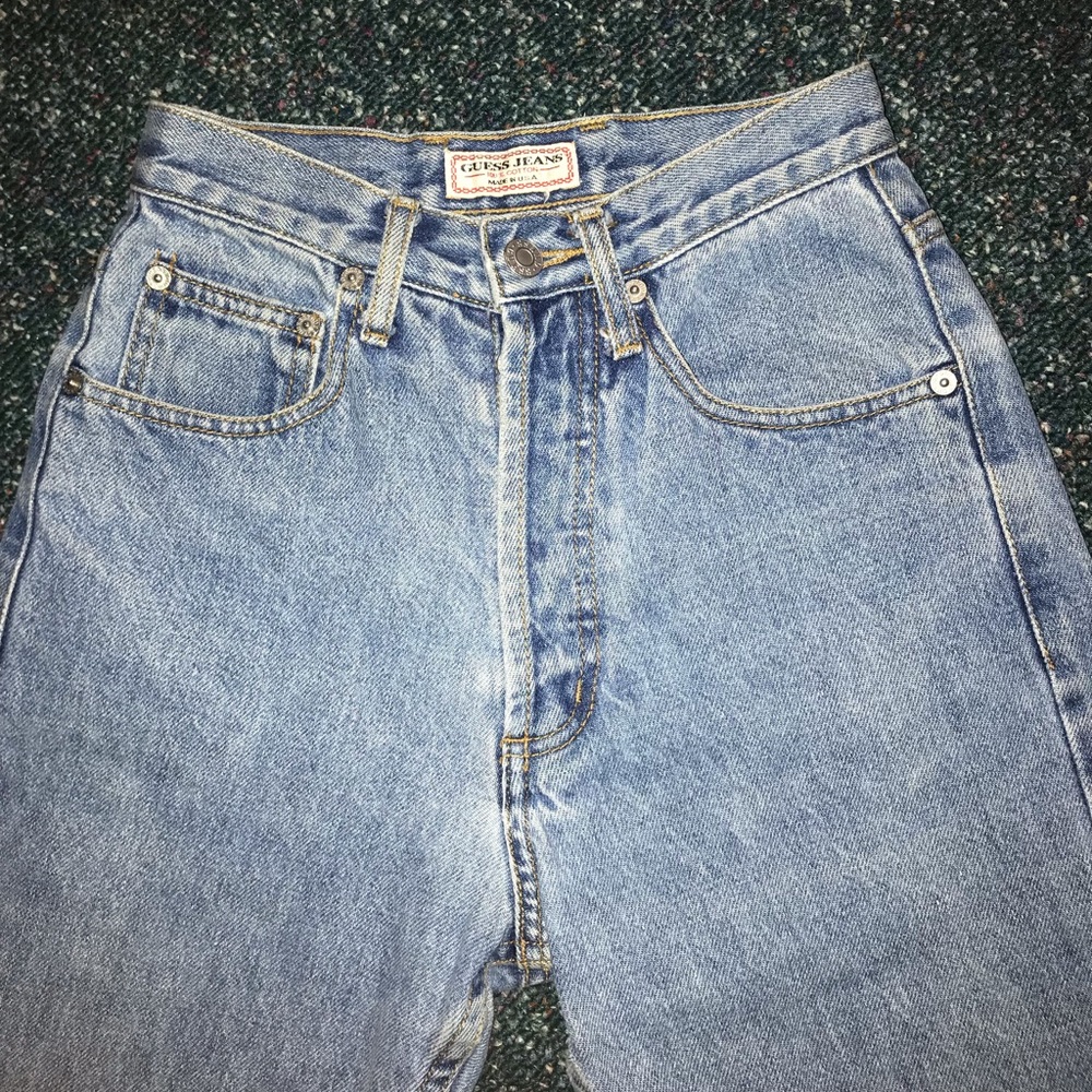 Vintage Guess Jeans 90’s Narrow Leg Size 26 RARE